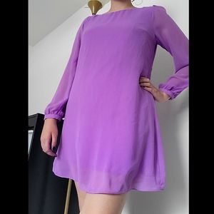 💜 Purple Atmosphere mini dress size:12